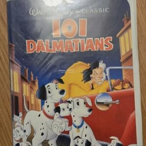 Walt Disney Classic 101 Dalmatians VHS